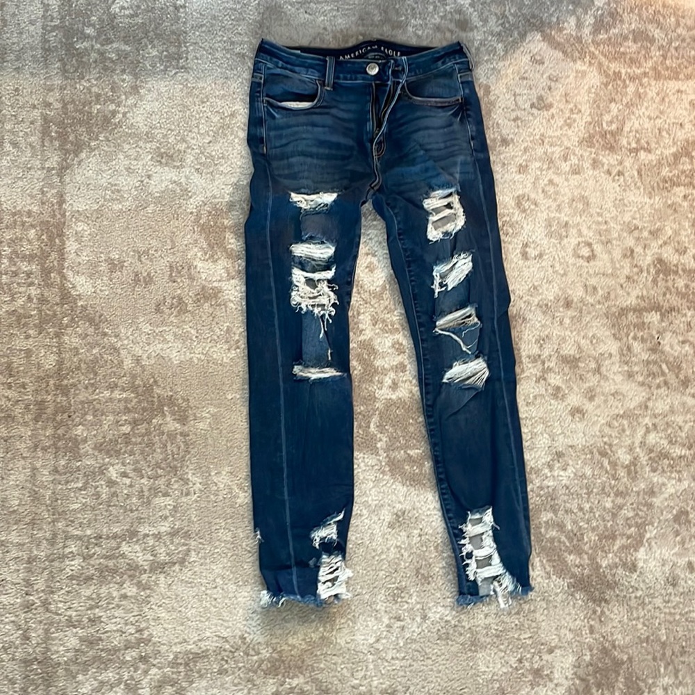 American eagle cropped jegging size 10 r